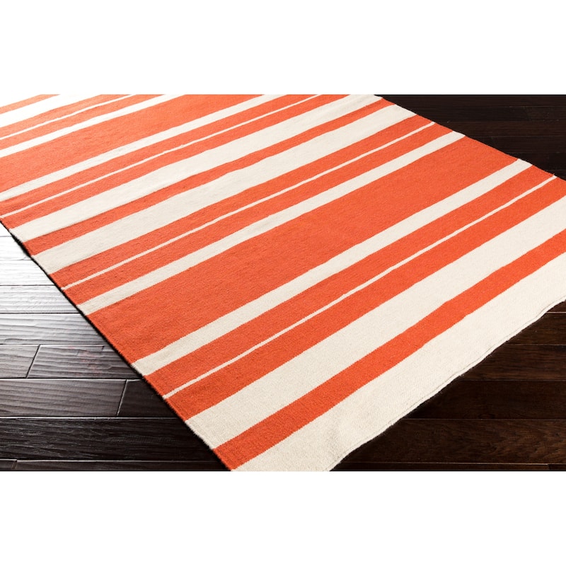 Olympia Flatweave Striped Area Rug