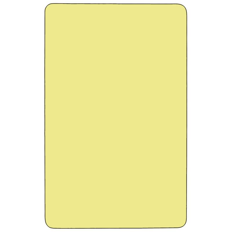30''W x 48''L Thermal Laminate Activity Table - Adjustable Short Legs