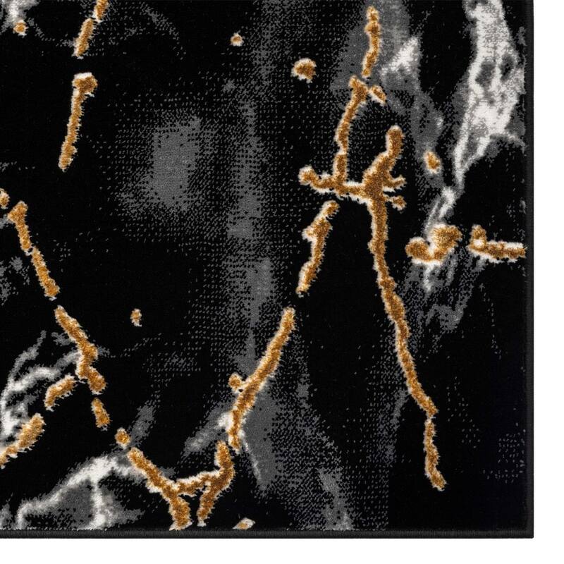 Luxe Weavers Marble Abstract Living Room Rug, Stain-Resistant Carpet