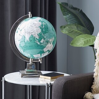 Teal Aluminum Globe