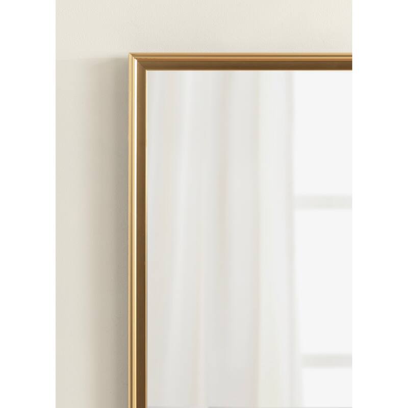 Kate and Laurel Colette Rectangle Bathroom Wall Mirror