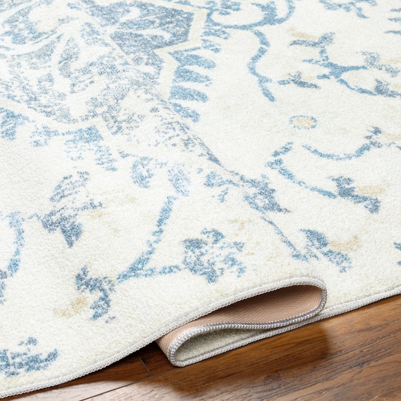 Livabliss Hera MedallionWashable Area Rug