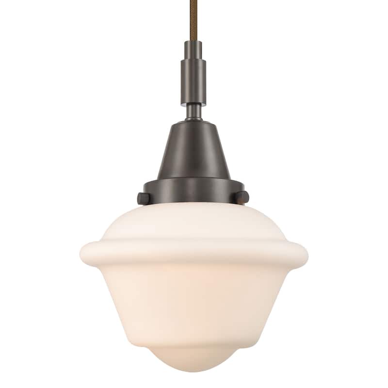 Innovations Lighting 447-1P-G531 Oxford 7" Wide Mini Pendant with - Oil Rubbed Bronze