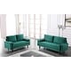 preview thumbnail 11 of 12, Civa 2 Piece Living Room Set - Sofa and Loveseat