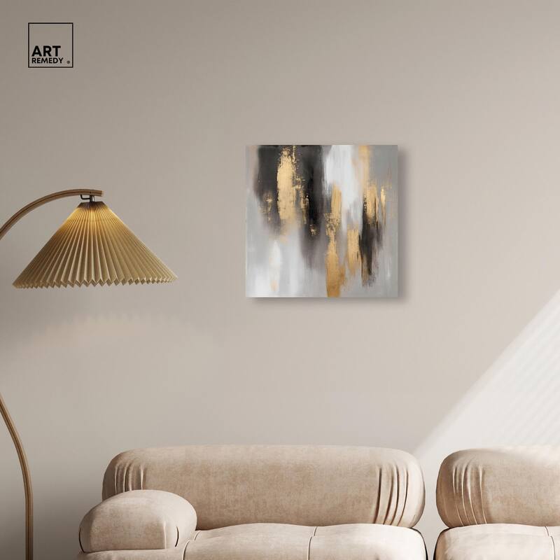Gleaming Abyss II Canvas by Art Remedy, Gallery Wrapped