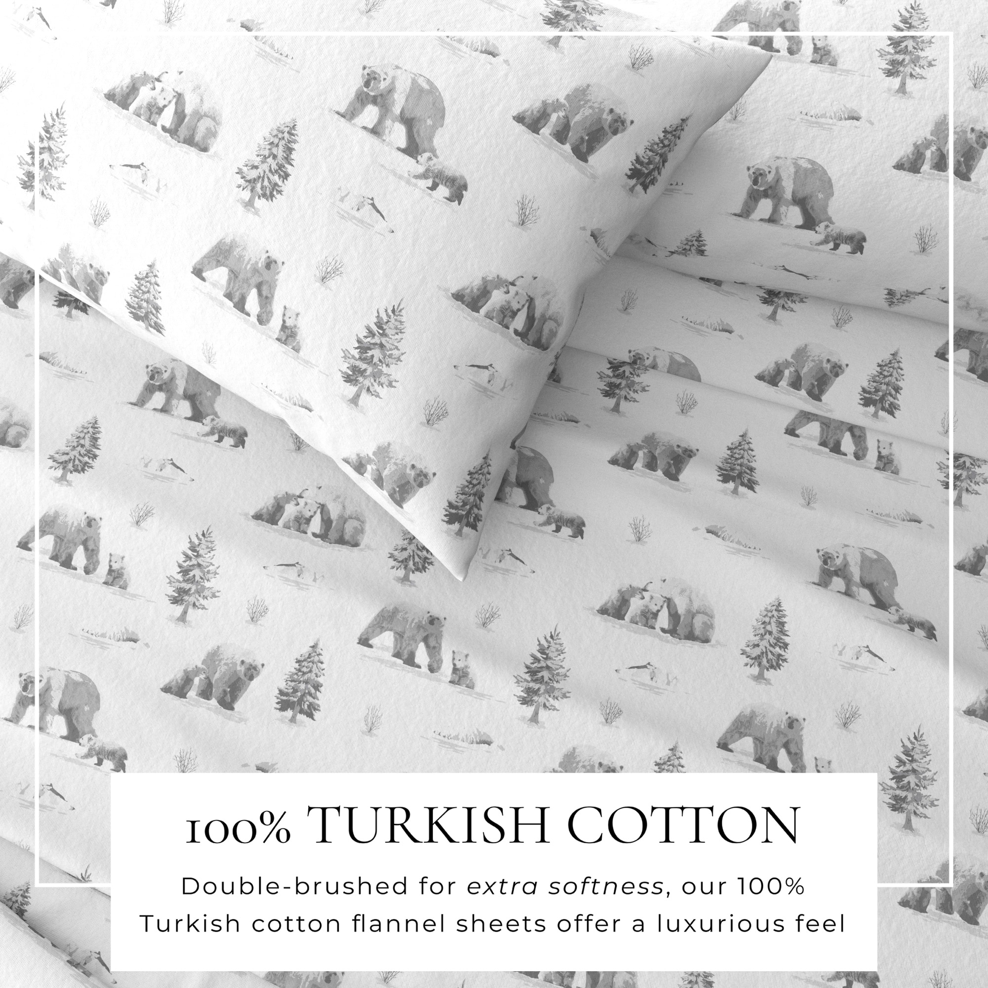 Linery & Co. Winter Turkish Cotton Double-Brushed Flannel-image