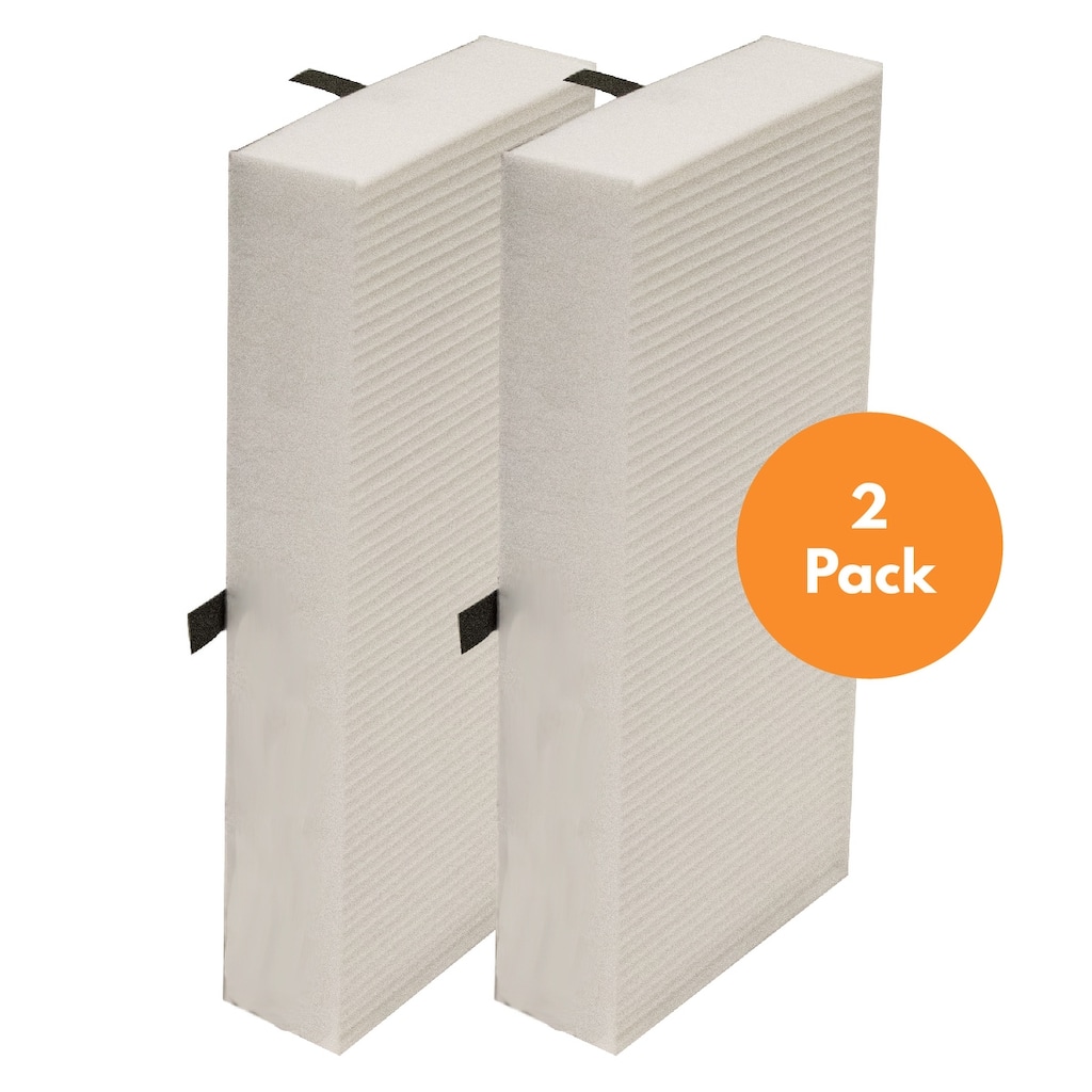 True HEPA Replacement Compatible with Honeywell U Filter, 2 Pack - White