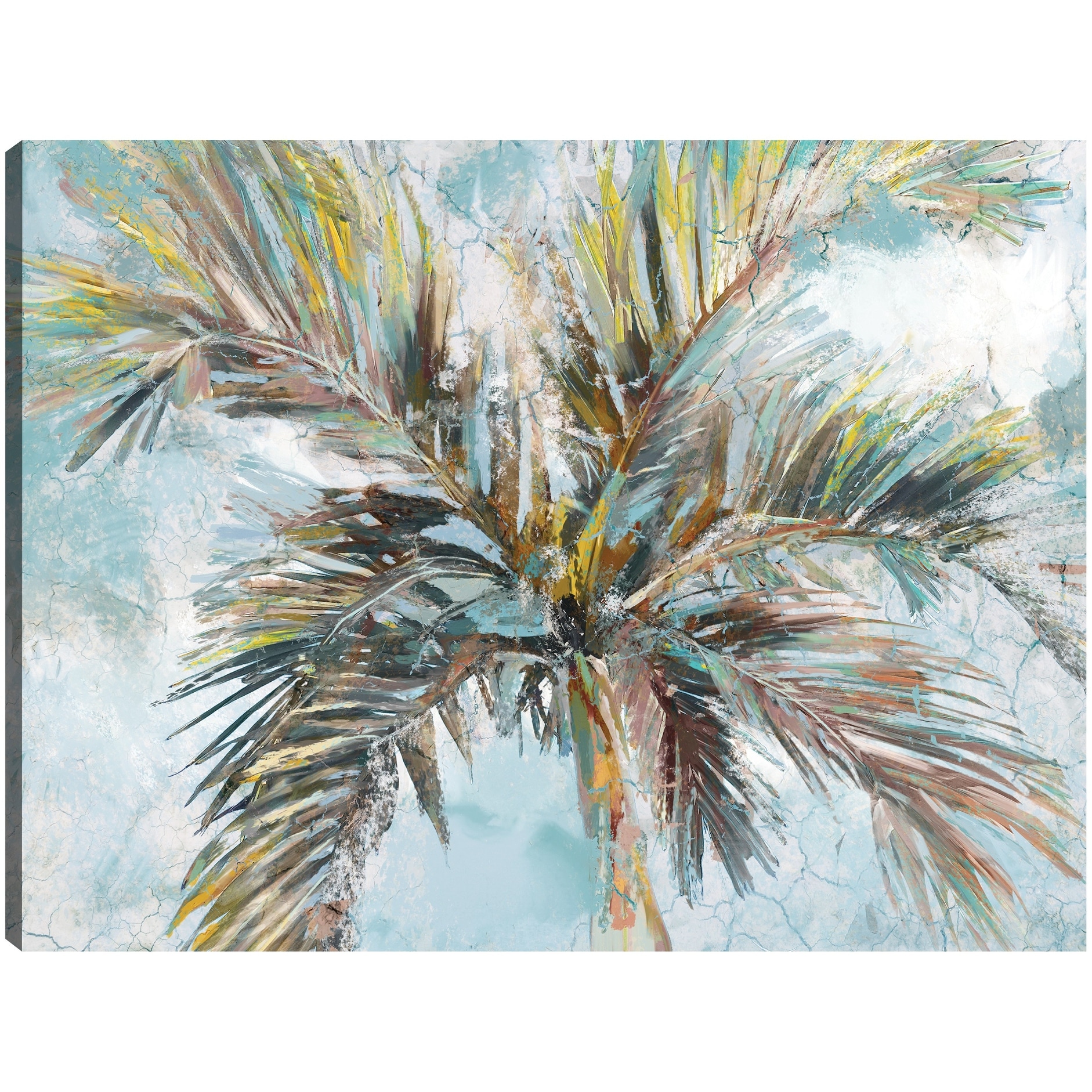 Inlet Palms By Studio Arts Canvas Art Print