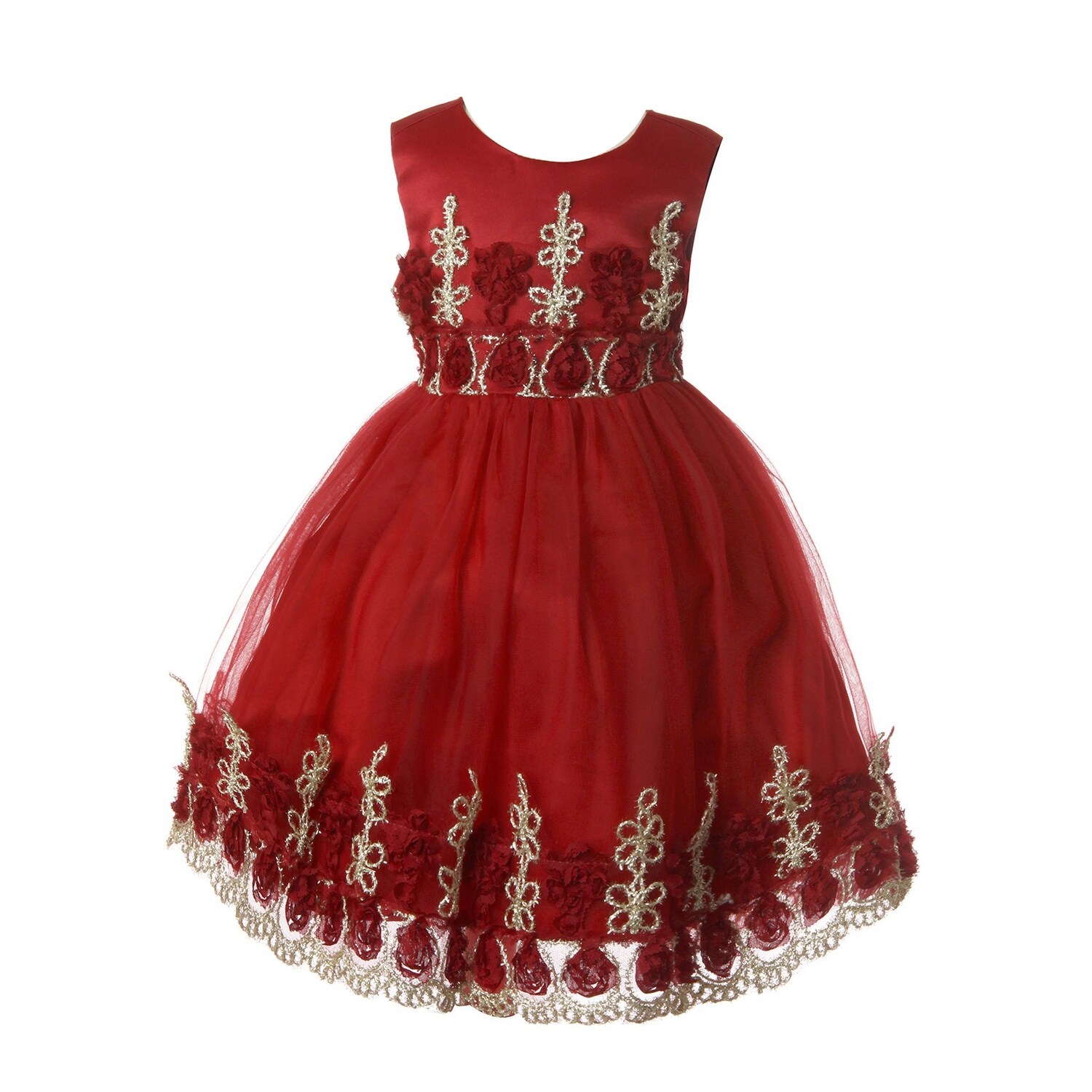 baby burgundy dress