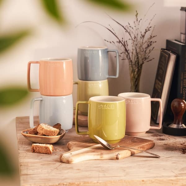 Staub Set Of 6 Ceramic Mugs 350ml Multicolor