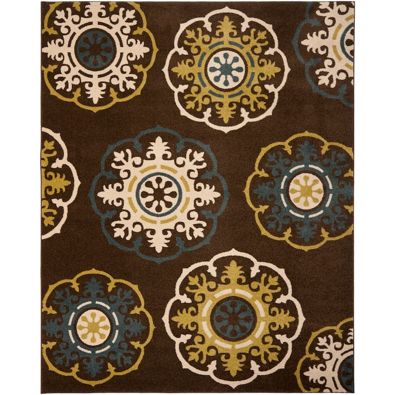 SAFAVIEH Newbury Lu Modern Floral Rug
