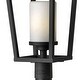 preview thumbnail 2 of 4, Hinkley Lighting Sullivan 1 Light 26" Tall Post Light with Etched Opal