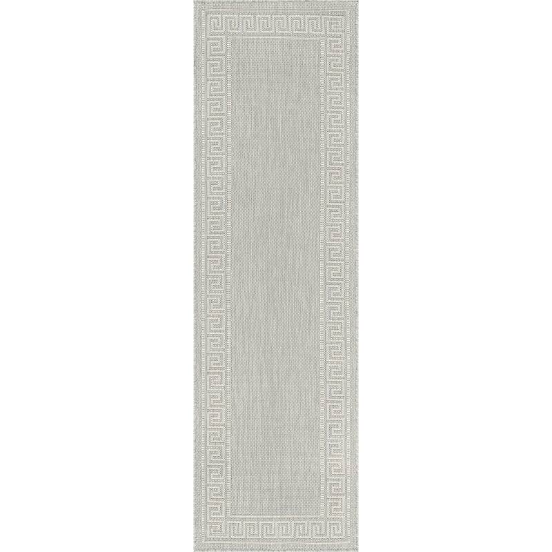 Exo Coastal Border Indoor/Outdoor Area Rug