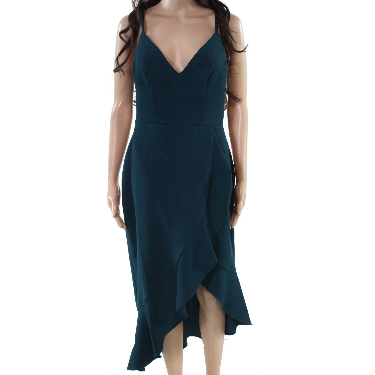 green dress size 14