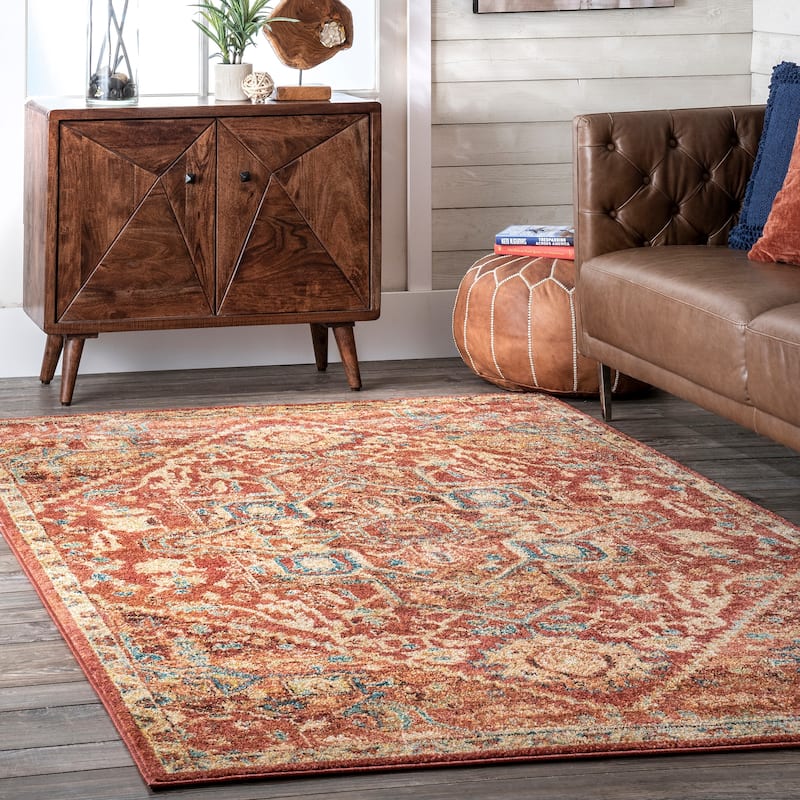 Nuloom Tabetha Tribal Medallion Area Rug