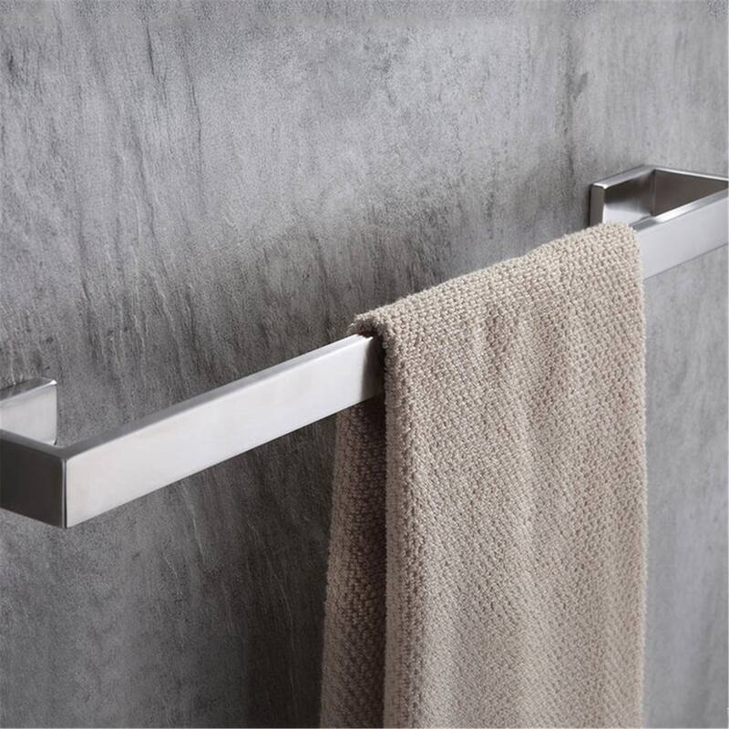 Modern Bathroom Hardware Set, Includes 24 Inch Bath Towel Bar