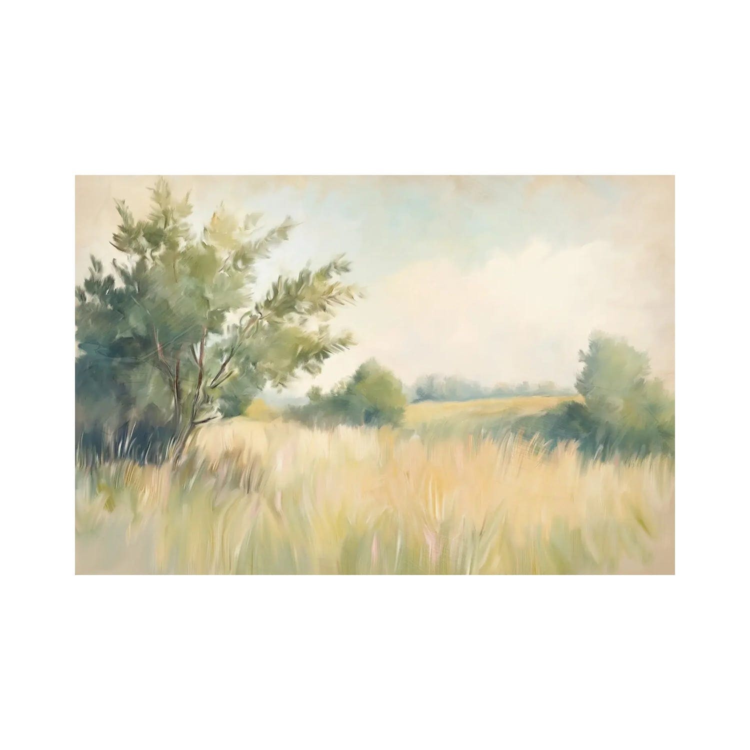"Summer Green" by Kimberly Allen Canvas Print