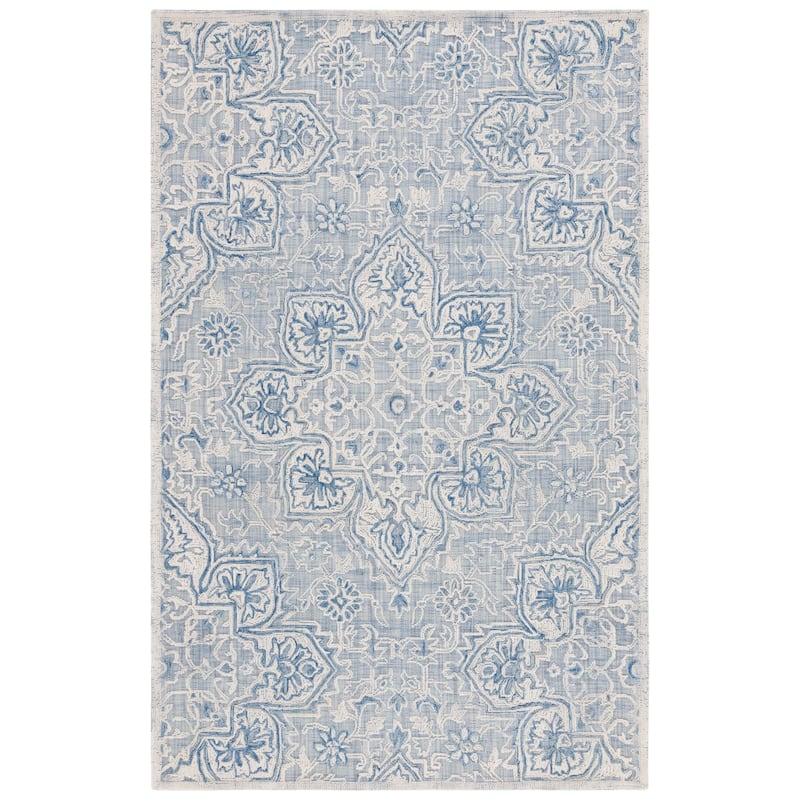 SAFAVIEH Handmade Trace Katina Floral Wool Rug