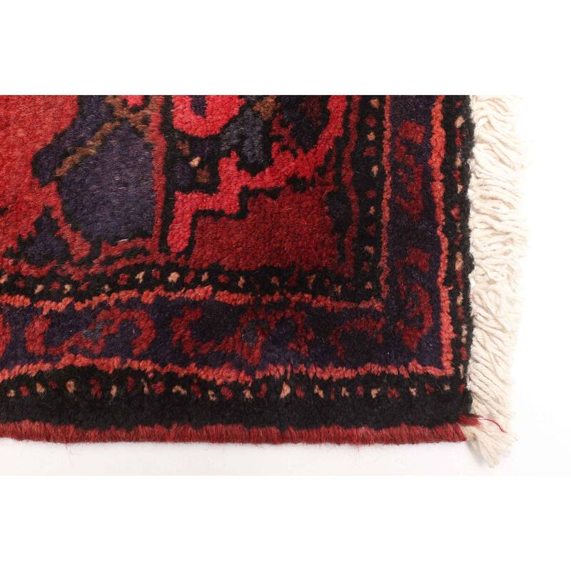 ECARPETGALLERY Hand-knotted Andelz Navy Wool Rug - 4'3 x 6'11