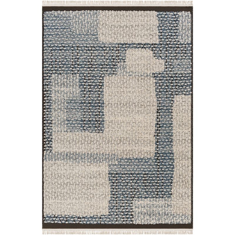 Livabliss Berlin Modern Colorblock Area Rug