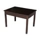 preview thumbnail 2 of 33, Children's Table with Lift-top Storage Rich Mocha