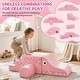preview thumbnail 7 of 18, Costway 3 PCS Soft Velvet Toddler Climbing Toys Crocodile-Themed Foam - See Details