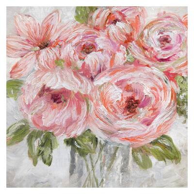 Sassy Bouquet Brush Bright by Galaxy of Graphics Canvas Art Print