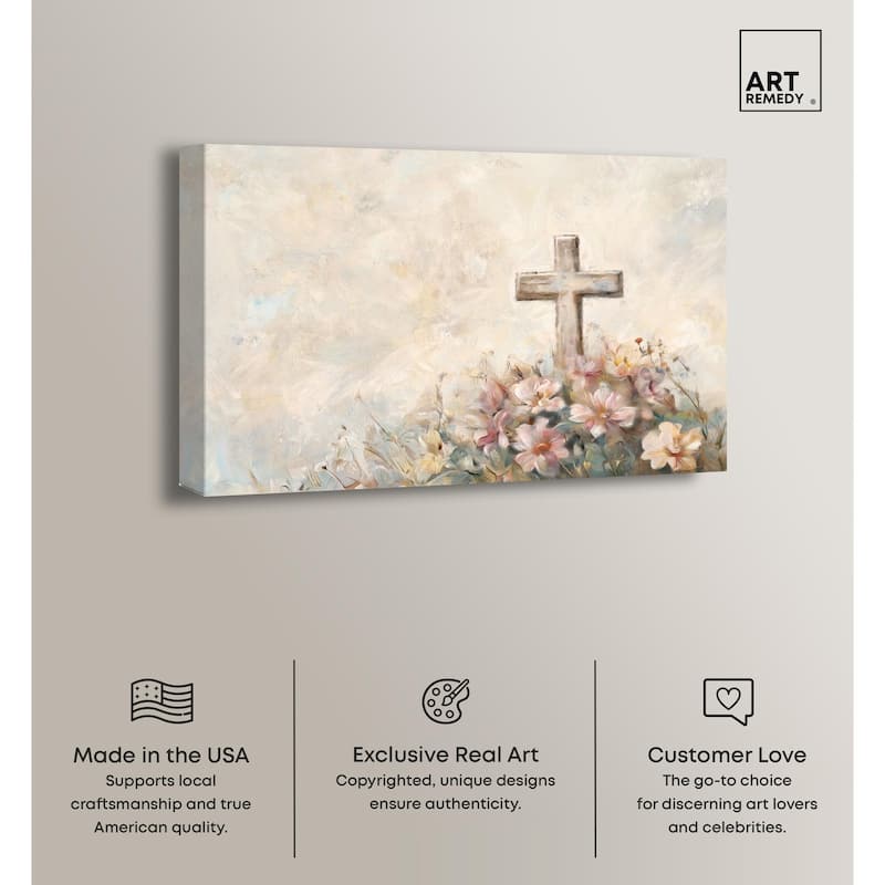 Blessed Remembrance Canvas by Art Remedy, Gallery Wrapped
