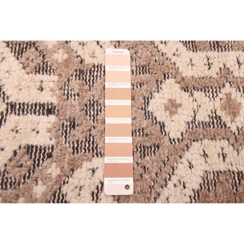 ECARPETGALLERY Hand-knotted Tangier Tan Wool Rug - 8'4 x 10'2