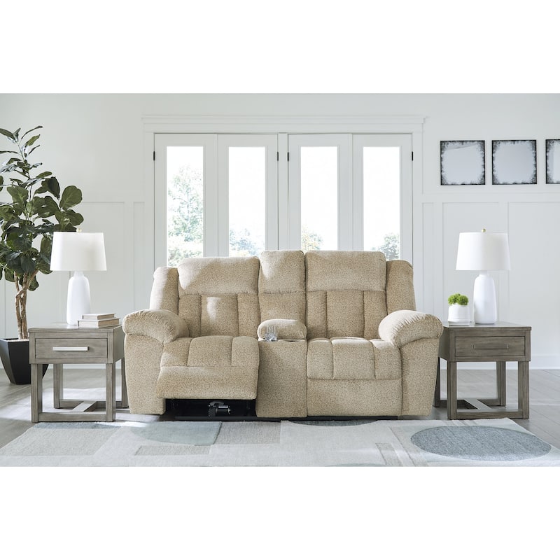 Signature Design by Ashley Tip-Off Power Reclining Loveseat - 80"W x 42"D x 45"H