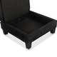 preview thumbnail 31 of 34, Furniture of America Xenia Modern Chenille Ottoman with Storage