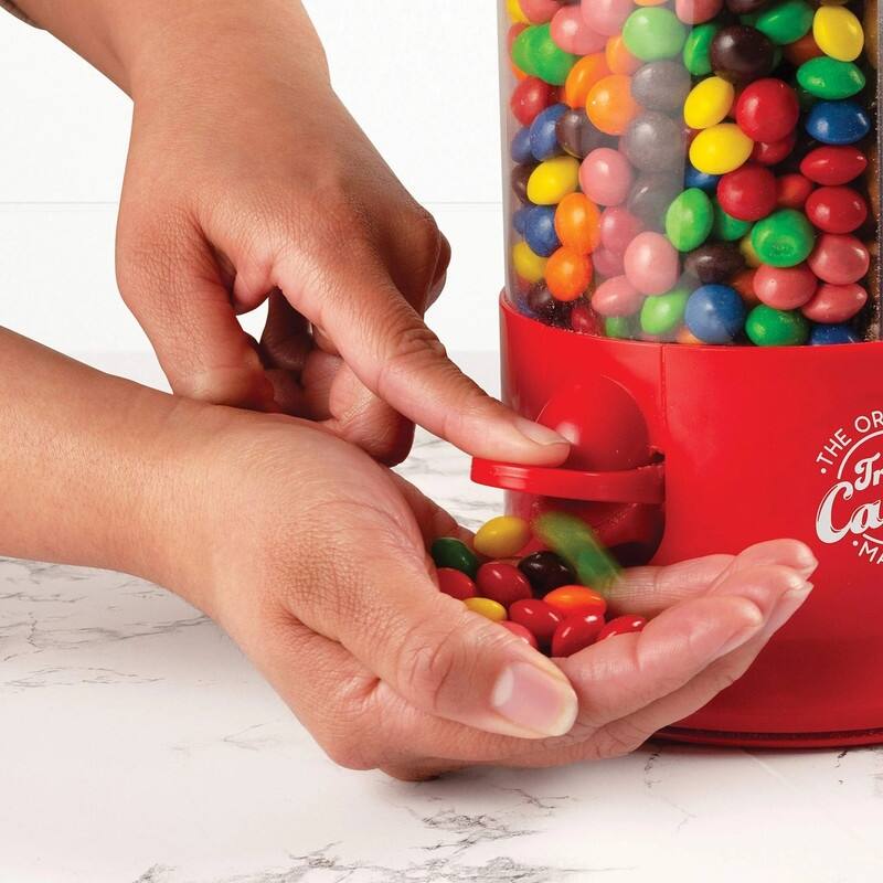 Rotating Triple Candy Dispenser - Red