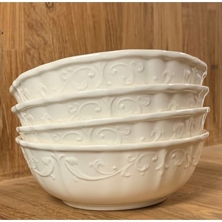 Every Time White Tall Cereal Bowl (Set of 6) - N/A - On Sale - Bed Bath &  Beyond - 10296783