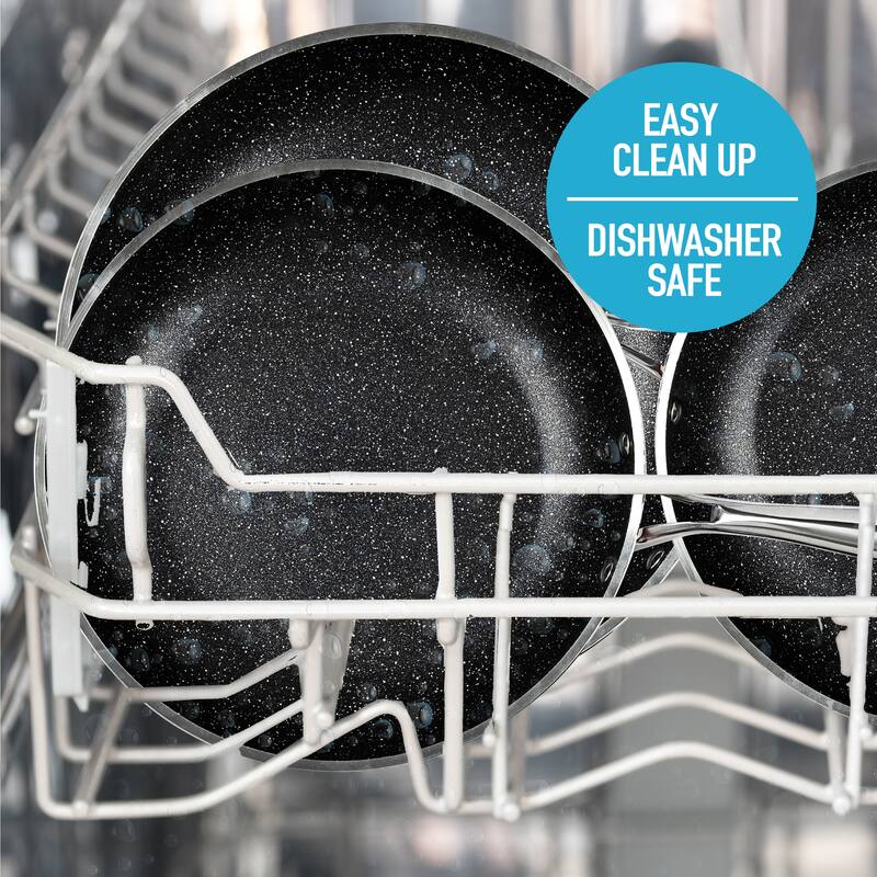 Granitestone 10 Piece Nonstick Red Cookware Set