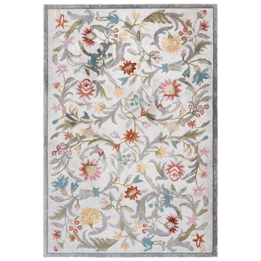 SAFAVIEH Aria Igina French Country Floral Scroll Rug
