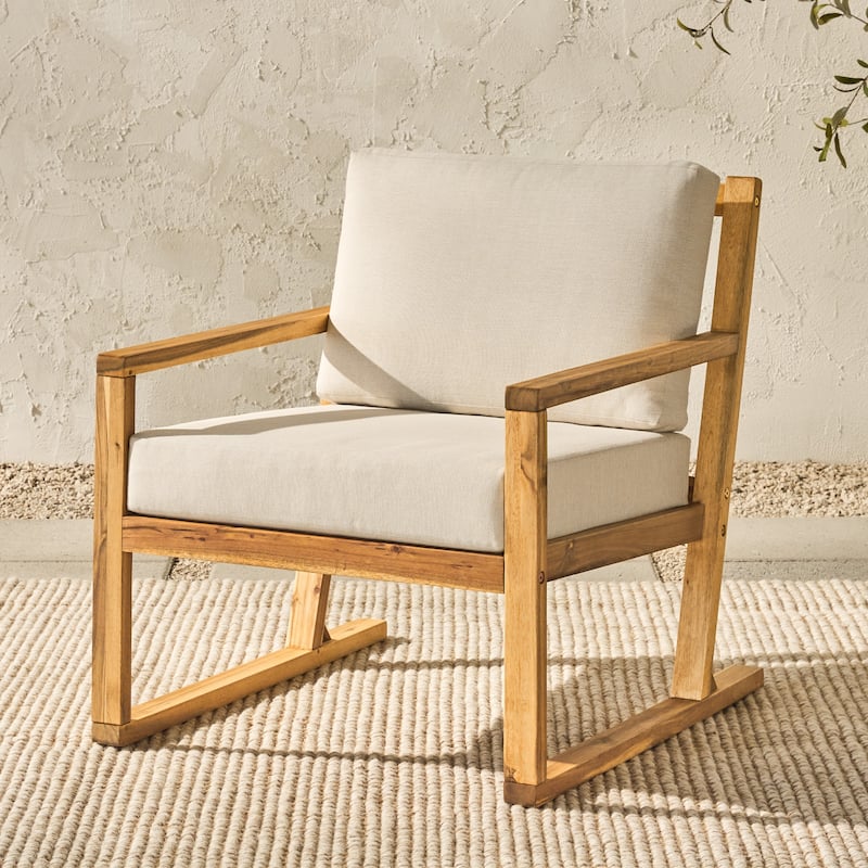 Middlebrook Designs Slat-Back Patio Lounge Chair