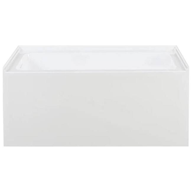 Swiss Madison SM-AP0544 Voltaire 48" Three Wall Alcove Acrylic Soaking - Glossy White