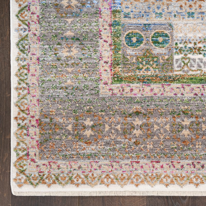 Nourison Quaint Harmony Indoor only Multicolored Floral Area Rug