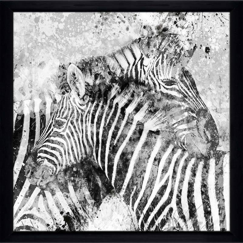 "Zebra Pair" by Carol Robinson Print on Acrylic