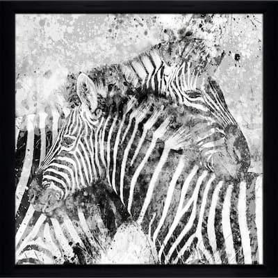"Zebra Pair" by Carol Robinson Print on Acrylic