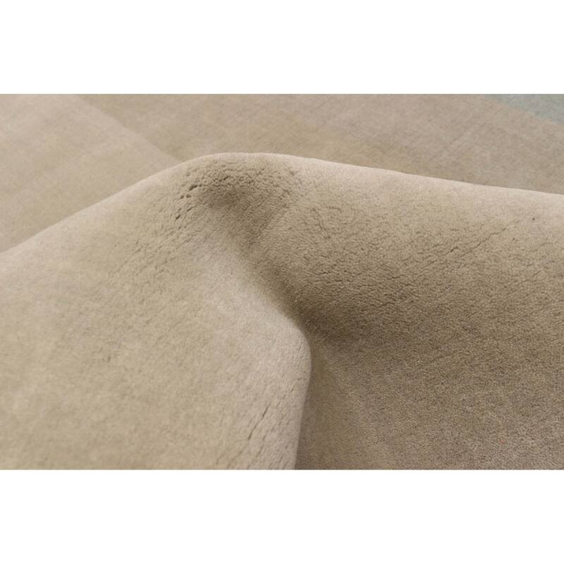 ECARPETGALLERY Hand Loomed Kashkuli Gabbeh Grey Wool Rug - 5'3 x 7'6