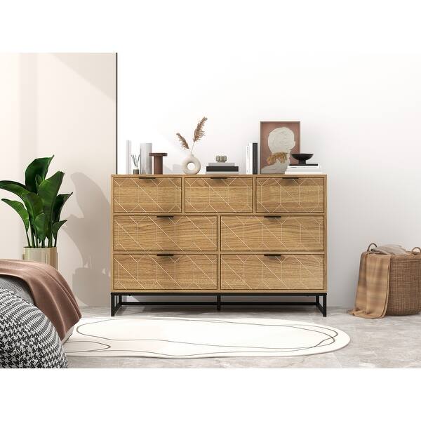 simple dresser design Six-Drawer Dresser