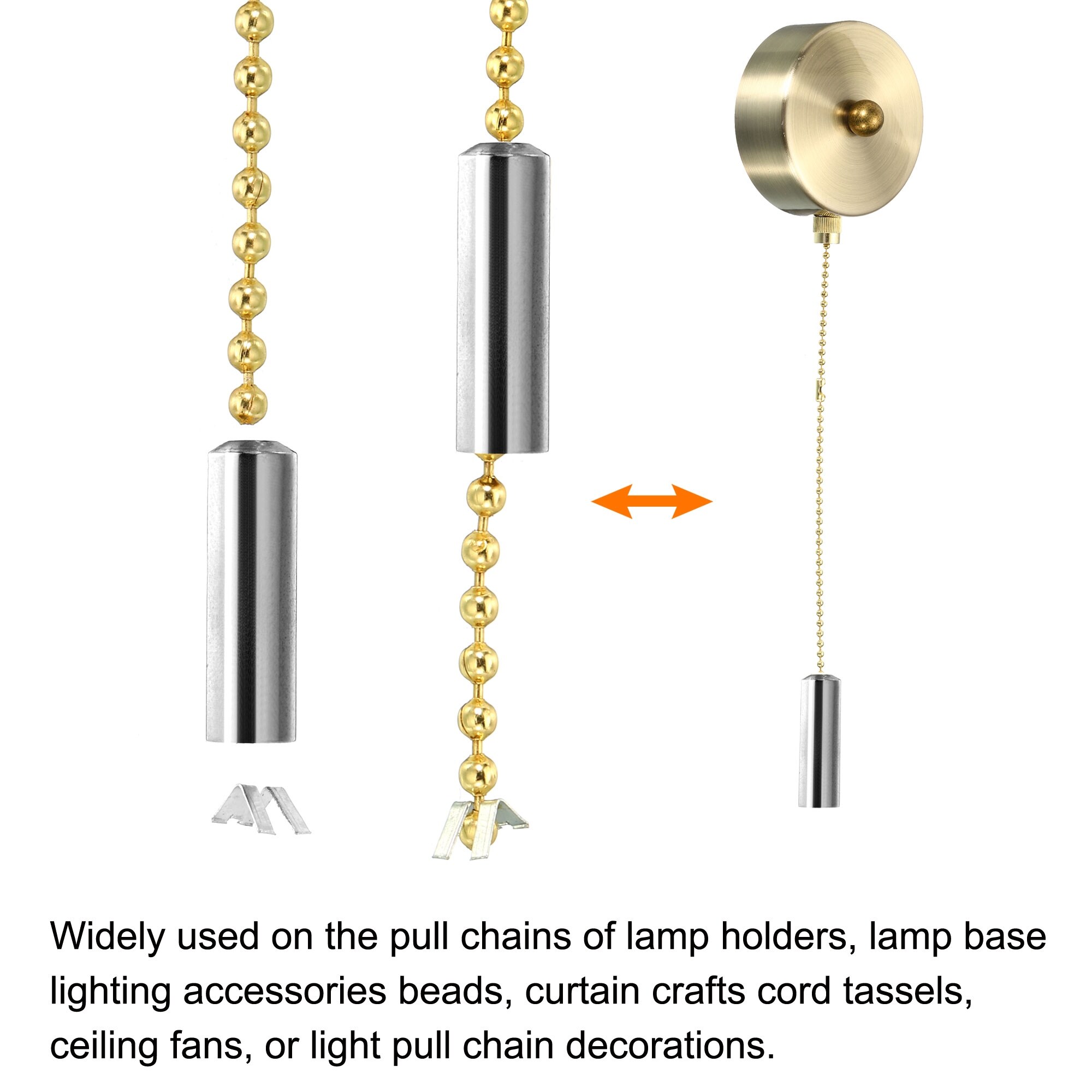 Light pull cord end outlet