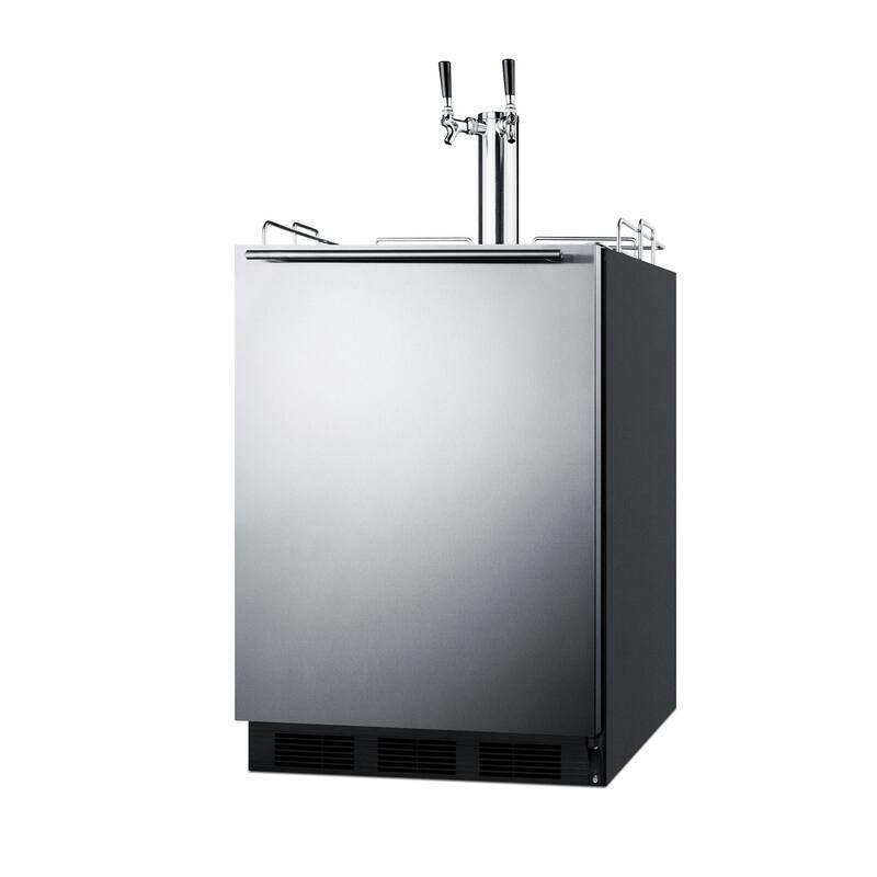 Summit 24 Inch Wide 5.5 Cu. Ft. Built-In Coffee Double Cold Brew Tap