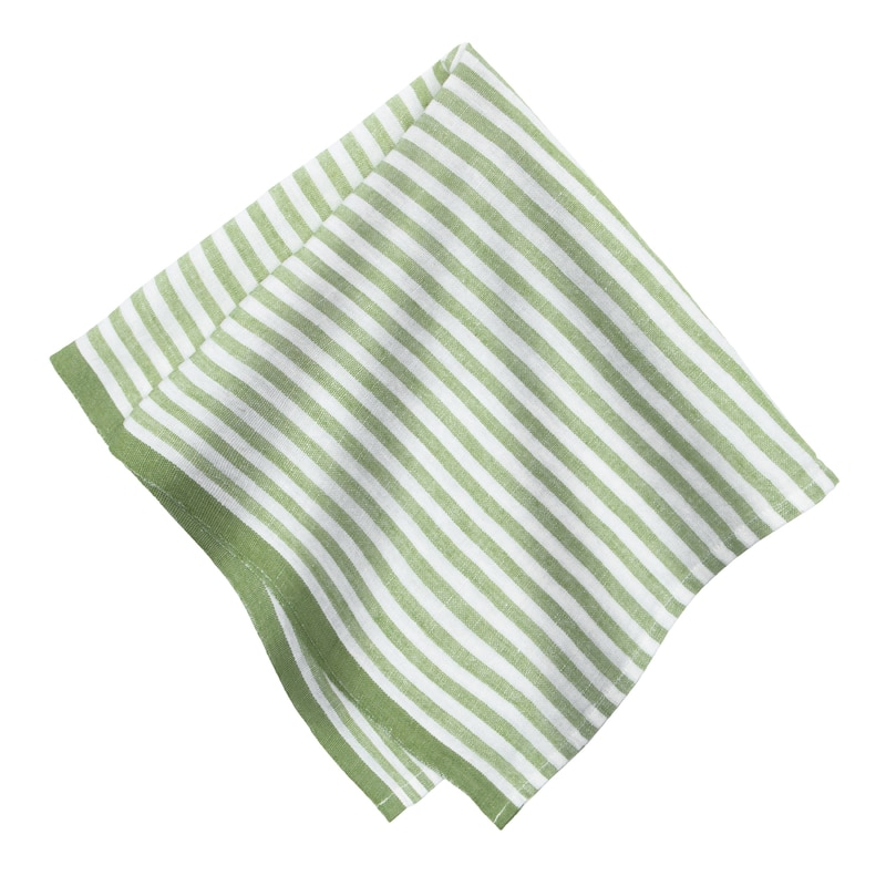 Caravan Ticking Stripe Napkins - Set of 4
