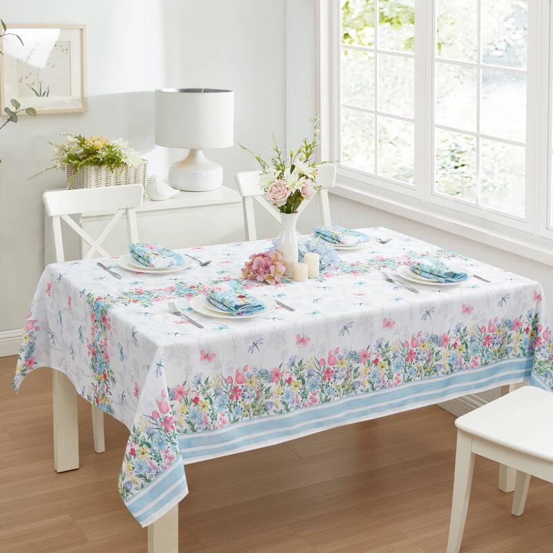 Nottingham Double Border Tablecloth - 60x102