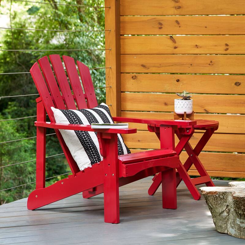 Jaxport Natural Wood Adirondack Chair
