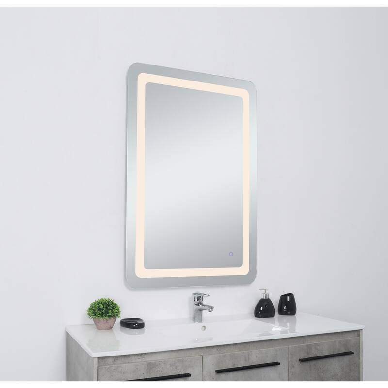 Indigo Home 24in x 40in soft edge LED mirror