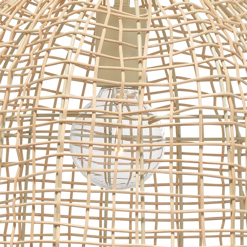 Alden Décor Willow Rattan Pendant