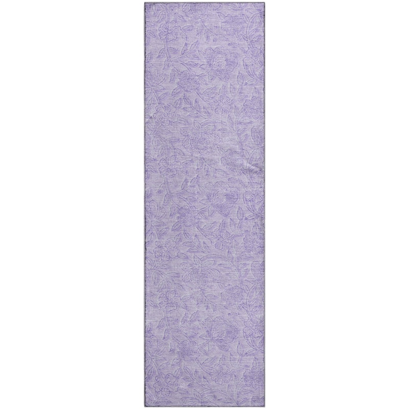 Premium Washable Super Soft Muted Floral Mayfield Rug
